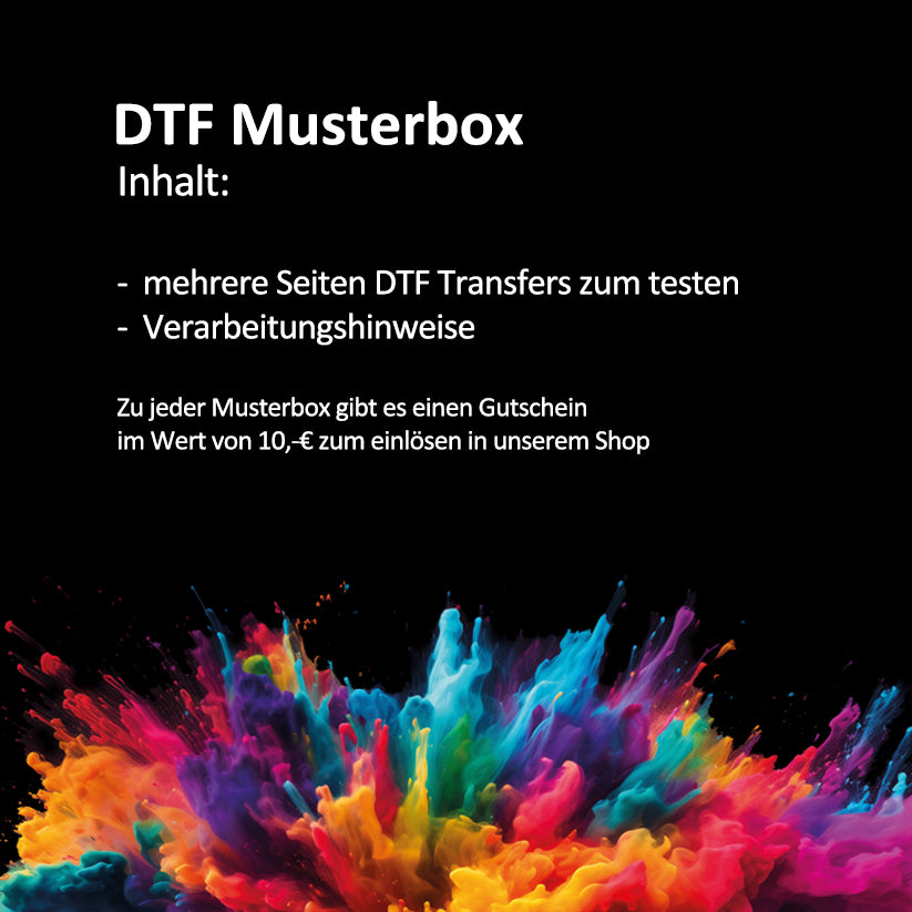DTF Transfer Musterbox