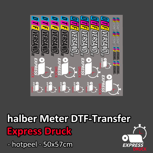 DTF Transfer „halber Meter Express“