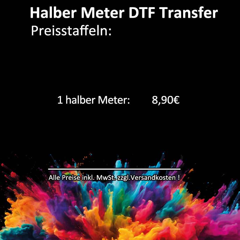 DTF Transfer „halber Meter“