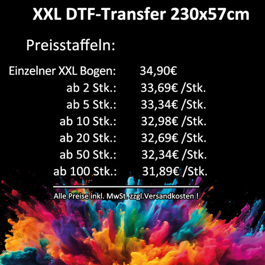 DTF Transfer “XXL“