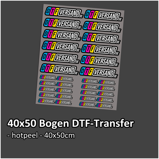 DTF Transfer „40x50cm Bogen“