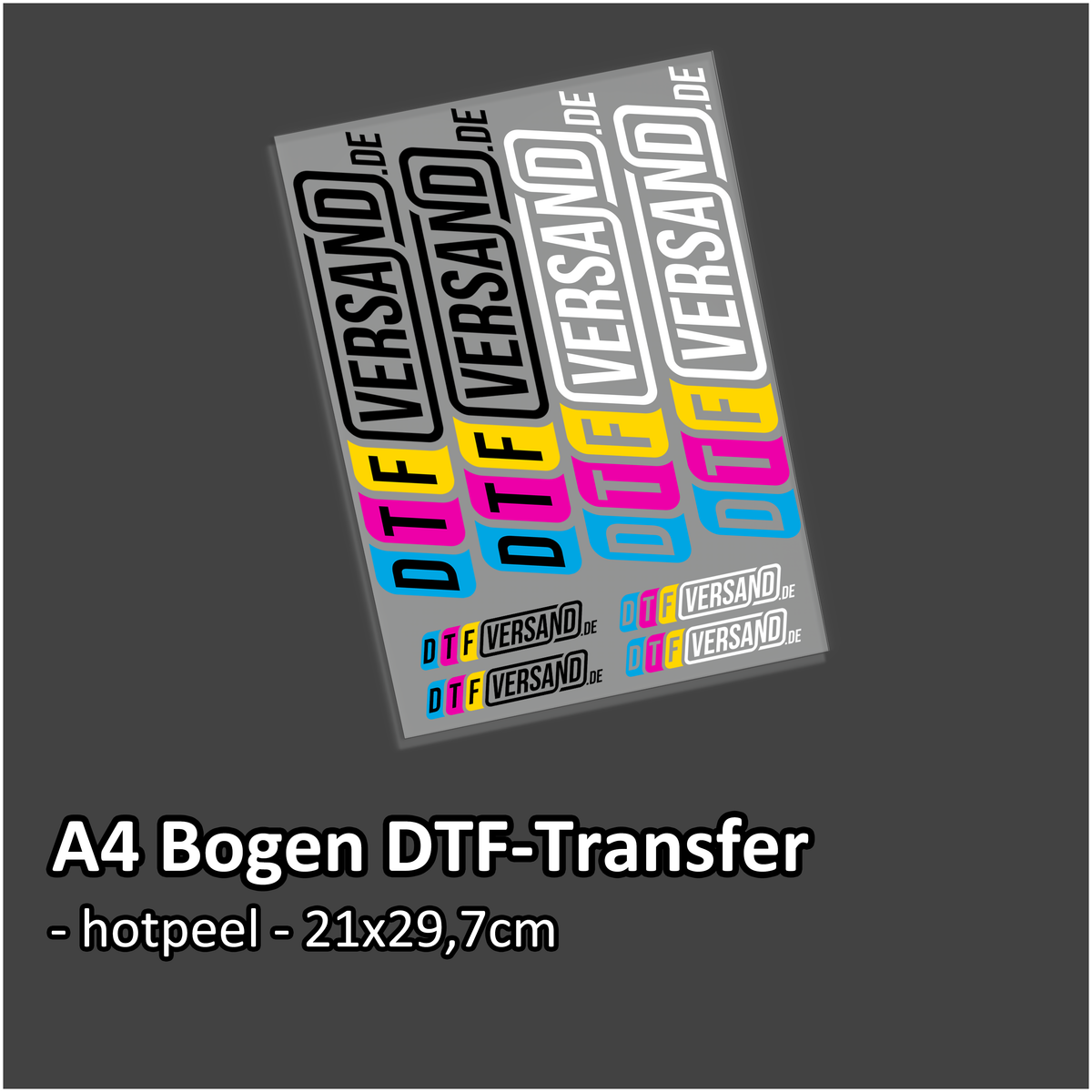 DTF Transfer „A4 Bogen“