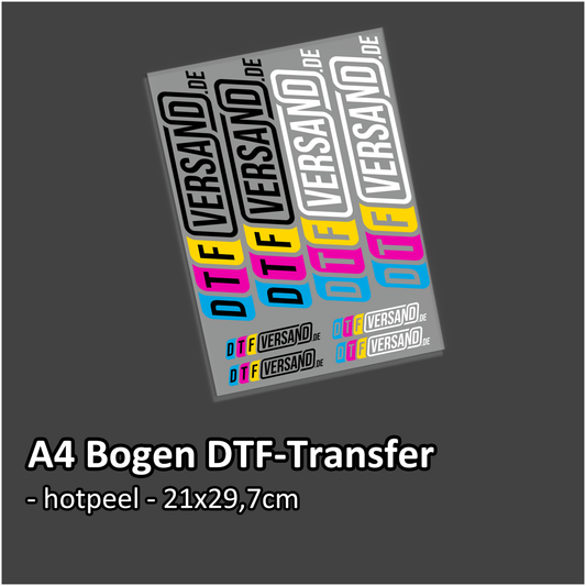 DTF Transfer „A4 Bogen“