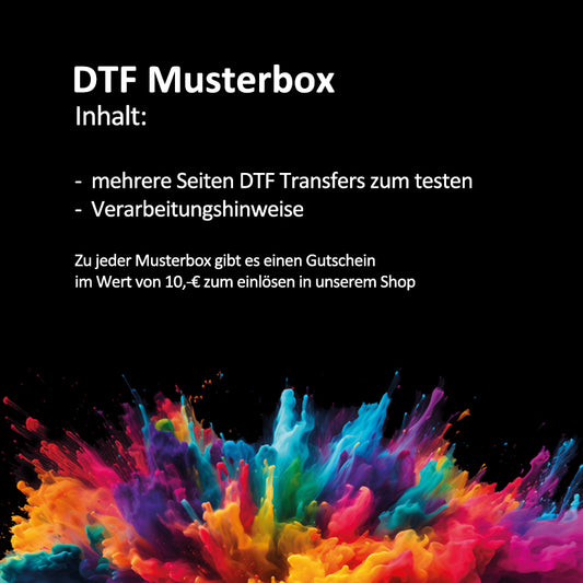 DTF Transfer Musterbox